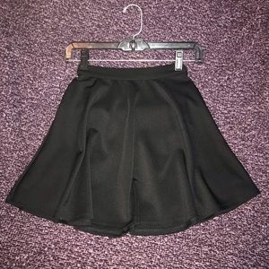Lightly worn Black mini skirt